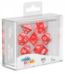 RPG Set Translucent - Red (7)