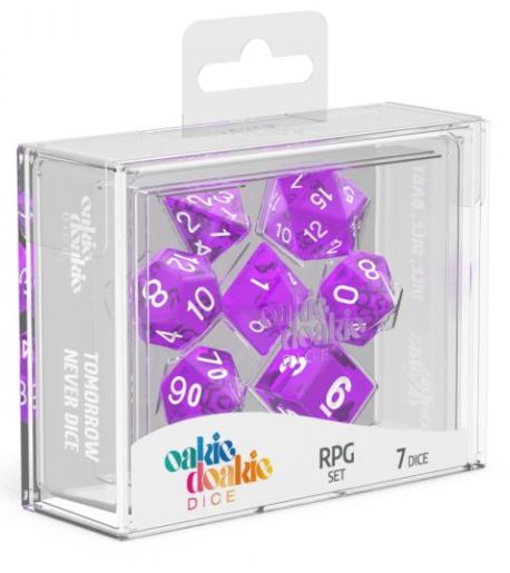 RPG Set Translucent - Purple (7)