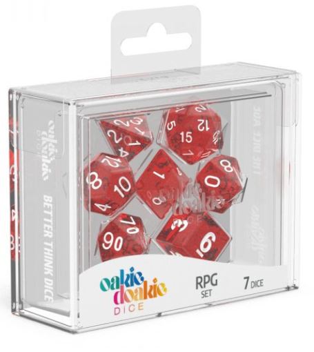 RPG Set Speckled - Red (7)