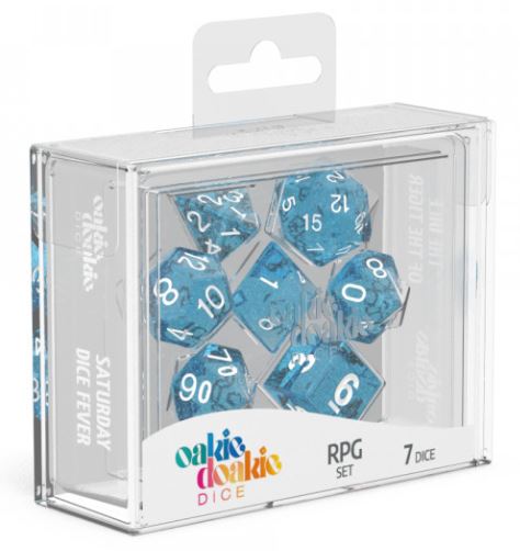 RPG Set Speckled - Light Blue (7)