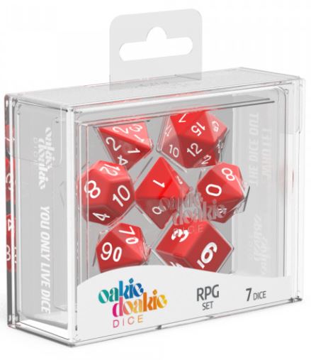 RPG Set Solid - Red (7)