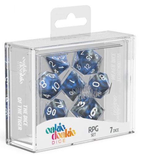 RPG Set Gemidice - Liquid Steel (7)