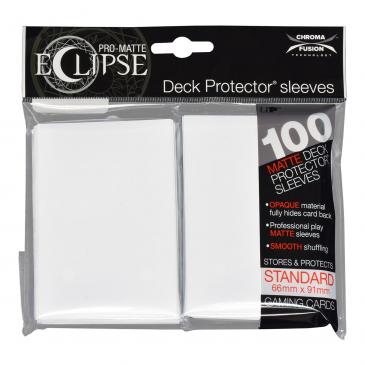Ultra Pro Eclipse Sleeves Standard White 100 Count