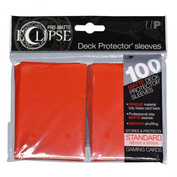 Ultra Pro Eclipse Sleeves Standard Red 100 Count