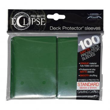 Ultra Pro Eclipse Sleeves Standard Dark Green 100 Count