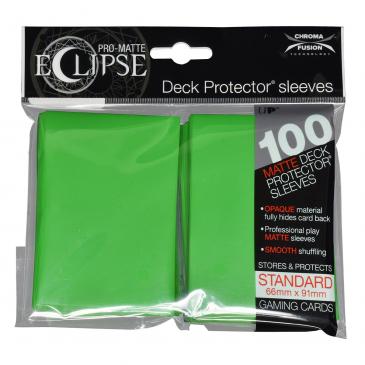 Ultra Pro Eclipse Sleeves Standard Green 100 Count