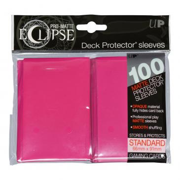 Ultra Pro Eclipse Sleeves Standard Pink 100 Count