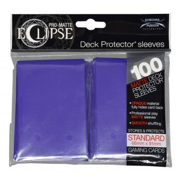 Ultra Pro Eclipse Sleeves Standard Purple 100 Count