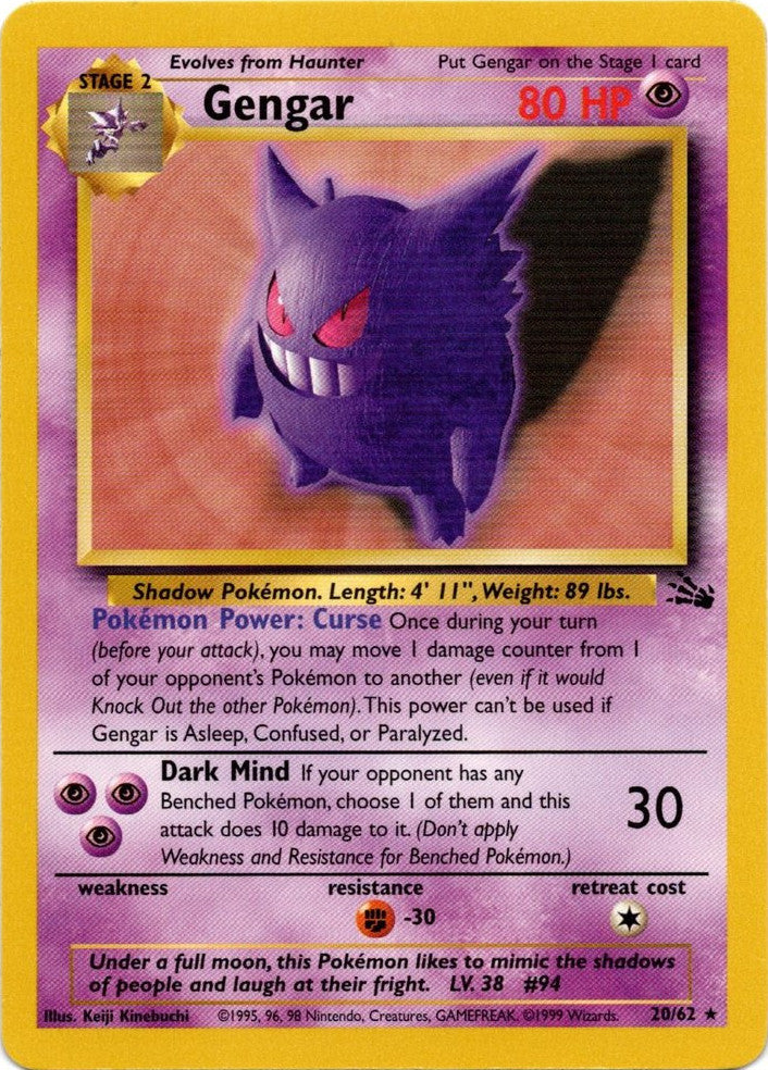 Gengar, Pokémon