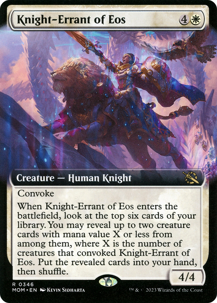 Knight-Errant of Eos (Extended Art) [March of the Machine]