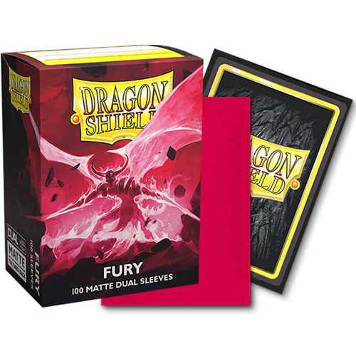 Dragon Shield Standard DUAL Matte Fury (100ct)