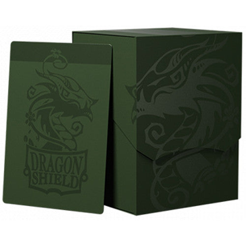 Dragon Shield Deck Shell Forest Green/Black