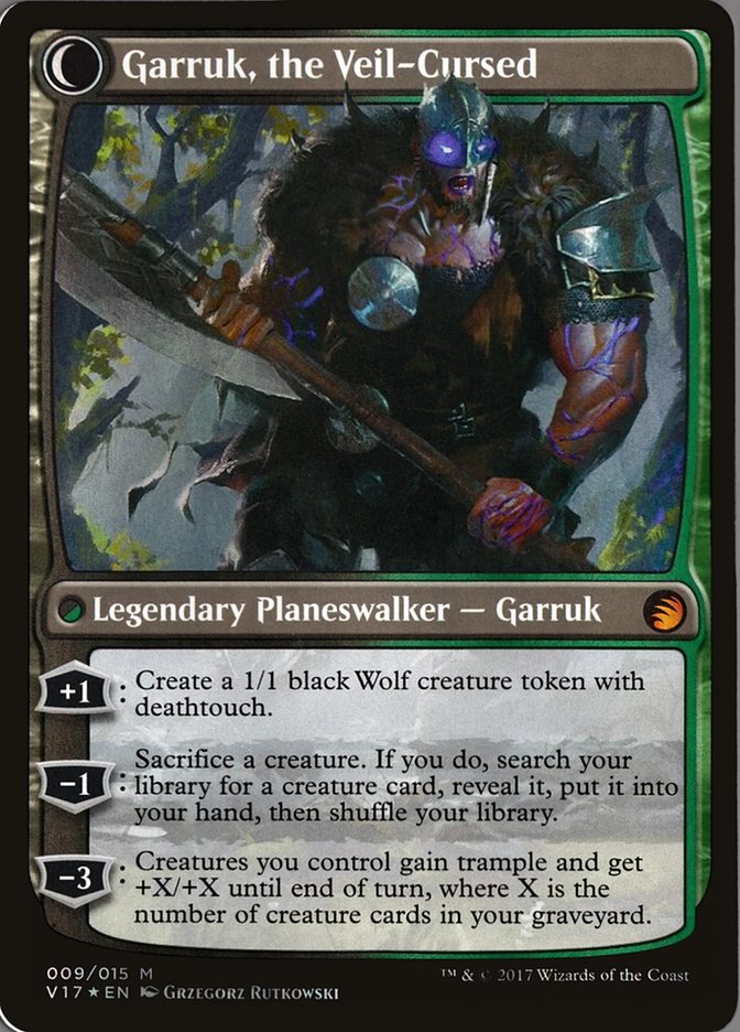 Garruk Relentless // Garruk, the Veil-Cursed [From the Vault: Transfor