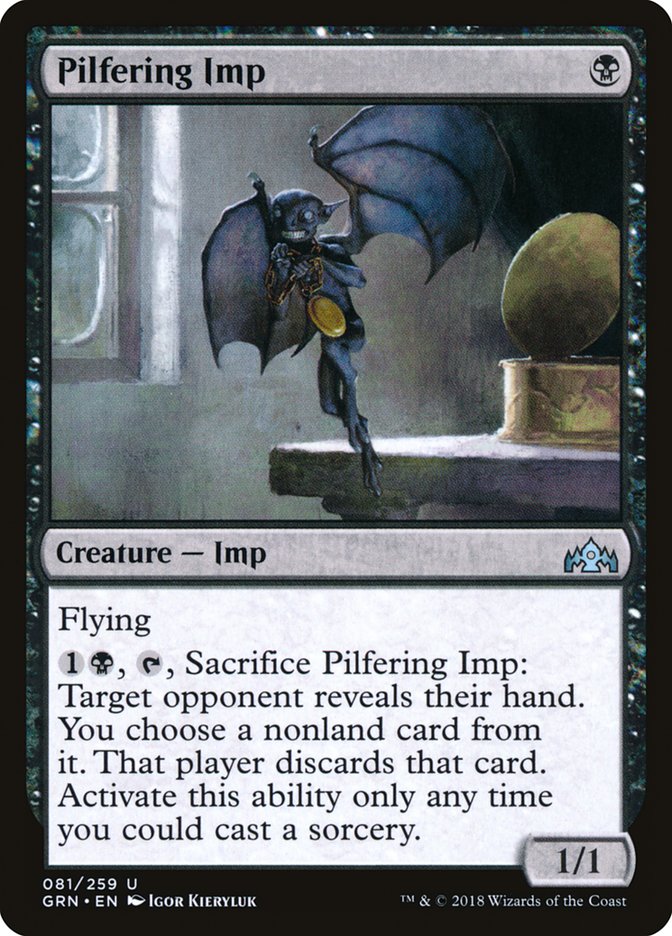 Pilfering Imp [Guilds of Ravnica]