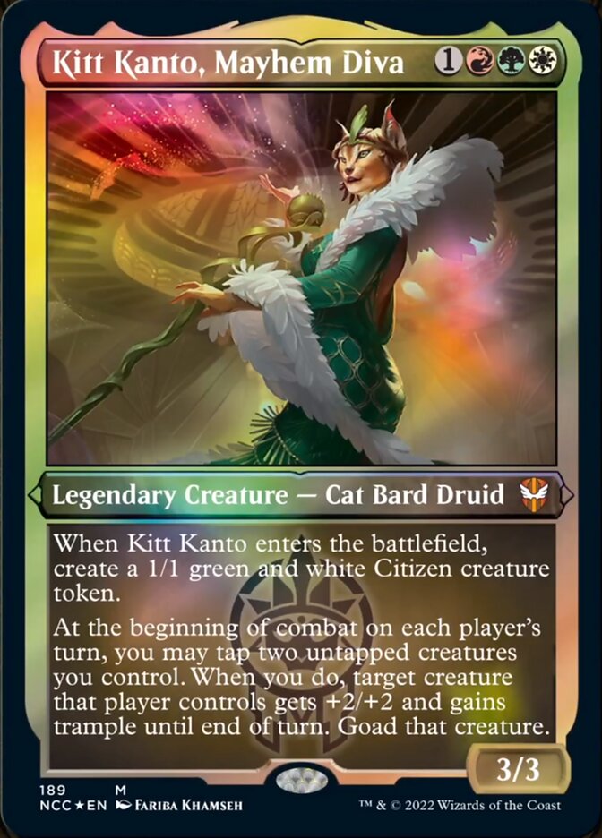 Kitt Kanto, Mayhem Diva (Display Commander) [Streets of New Capenna Co