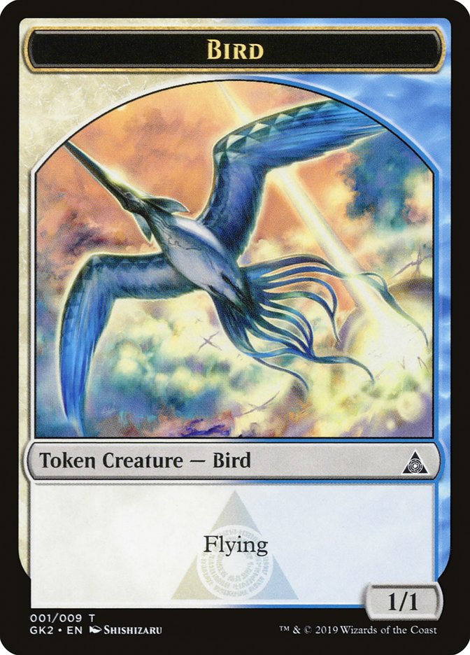 Bird // Thopter Double-Sided Token [Ravnica Allegiance Guild Kit Token