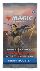 Commander Legends: Battle for Baldur's Gate - Draft Booster Display