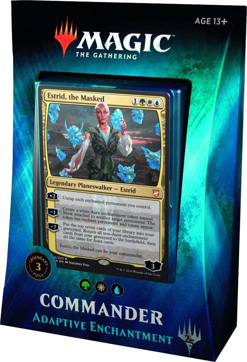 Commander 2018 - Commander Deck (Adaptive Enchantment) Commander 2018 - Commander Deck (Adaptive Enchantment)