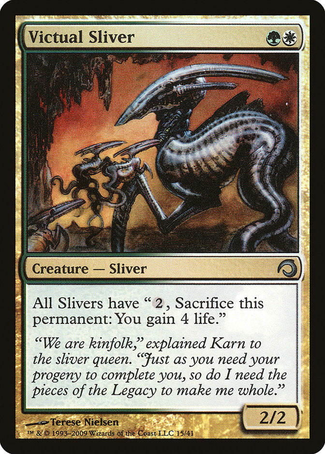 mtg new sliver cards Victual Sliver [Premium Deck Series: Slivers]