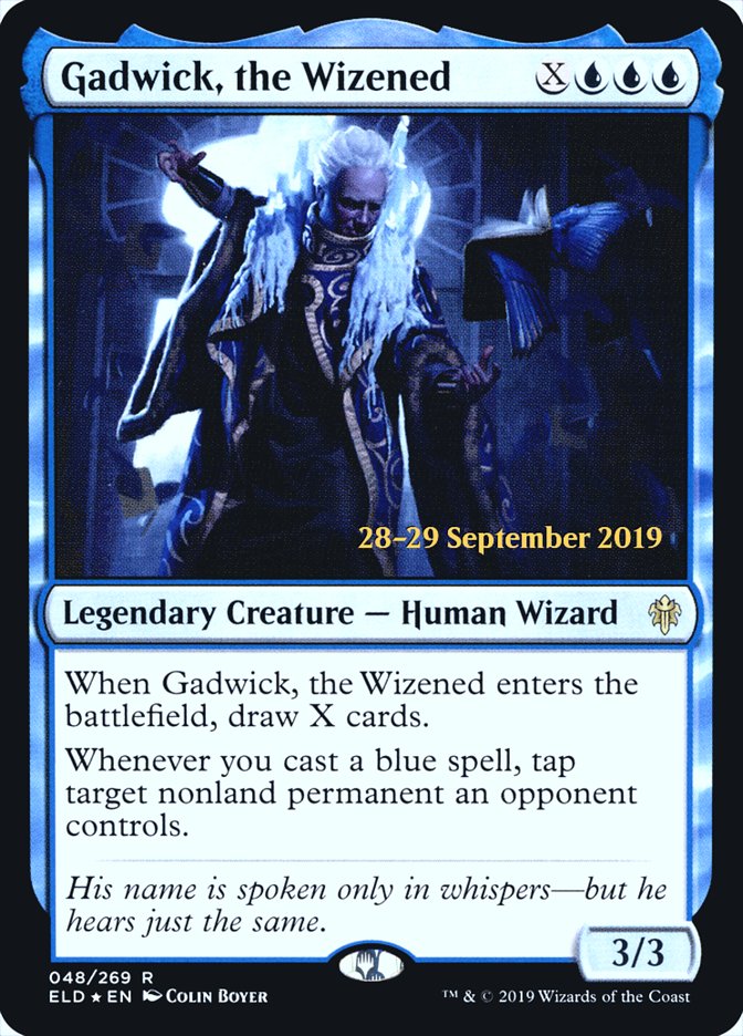 Gadwick, the Wizened [Throne of Eldraine Prerelease Promos]