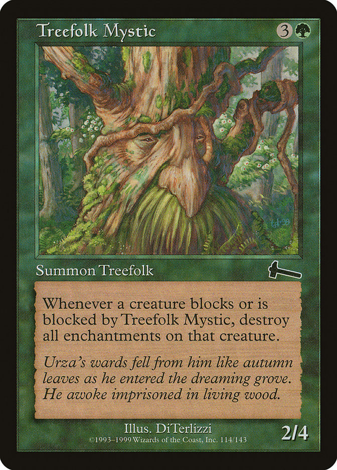 Treefolk Mystic [Urza's Legacy]