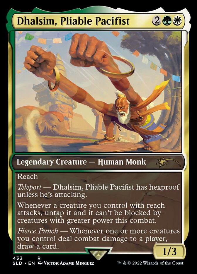 Dhalsim, Pliable Pacifis [Secret Lair Drop Series]