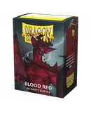 Dragon Shield Standard Matte Blood Red (100ct)