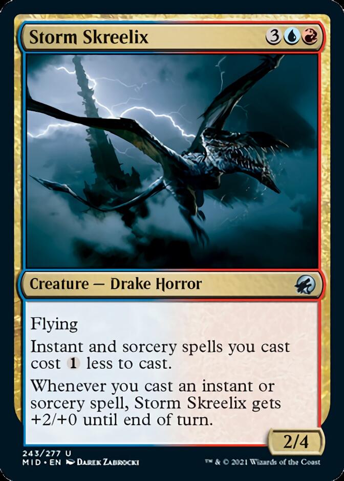 mtg innistrad midnight hunt card prices Storm Skreelix [Innistrad: Midnight Hunt]