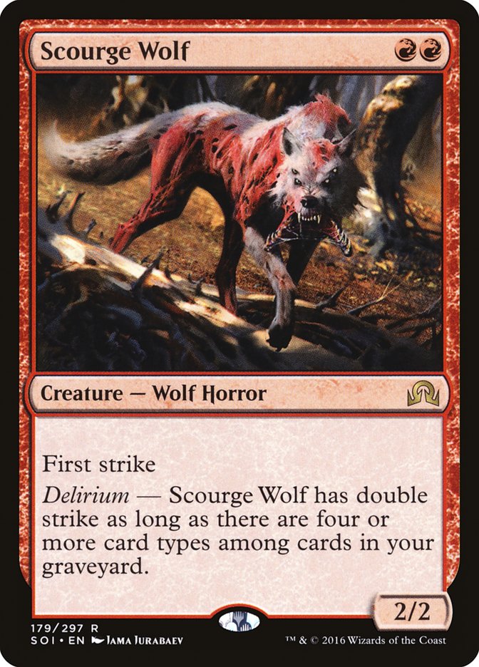 Scourge Wolf [Shadows over Innistrad]