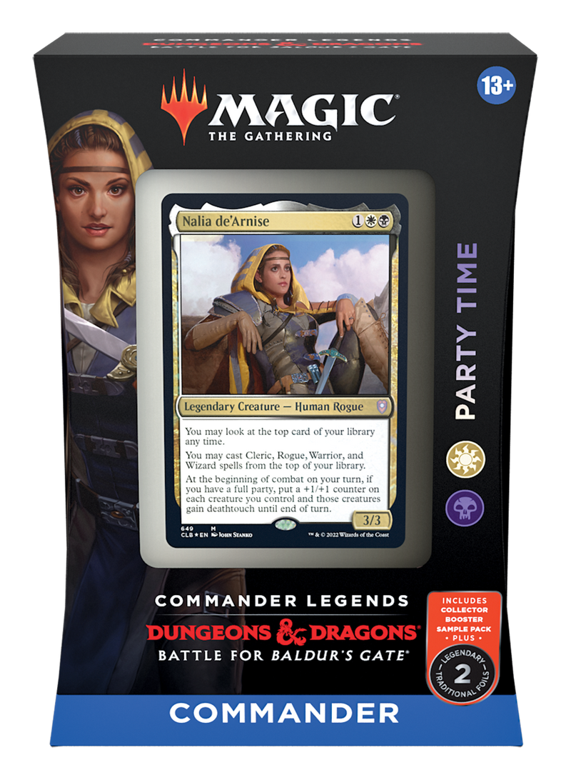 Commander Legends: Battle for Baldur's Gate - Commander Deck Display Commander Legends: Battle for Baldur's Gate - Commander Deck Display