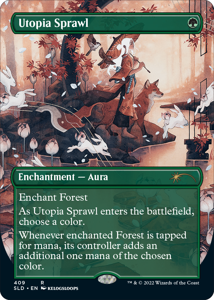 Utopia Sprawl (Borderless) [Secret Lair Drop Series]