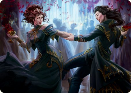 mtg art cards list Falkenrath Celebrants 1 Art Card [Innistrad: Crimson Vow Art Series]