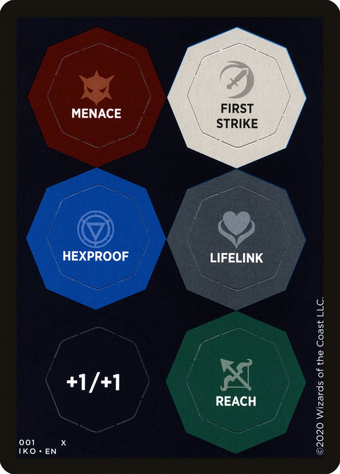 Punch Card Token (001 // 002) - Thick Stock [Ikoria: Lair of Behemoths Punch Card Token (001 // 002) - Thick Stock [Ikoria: Lair of Behemoths