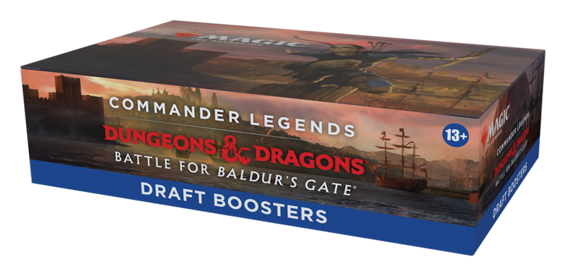 Commander Legends: Battle for Baldur's Gate - Draft Booster Display Commander Legends: Battle for Baldur's Gate - Draft Booster Display