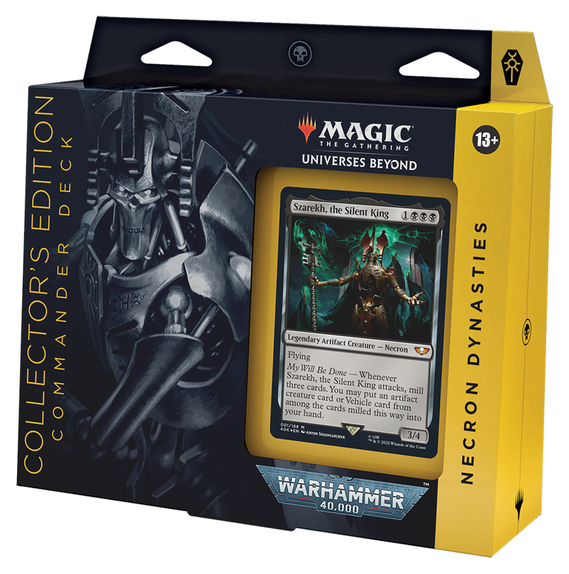 mtg warhammer 40k commander decks necron Spoilers September 15 Warhammer 40,000 - Commander Deck