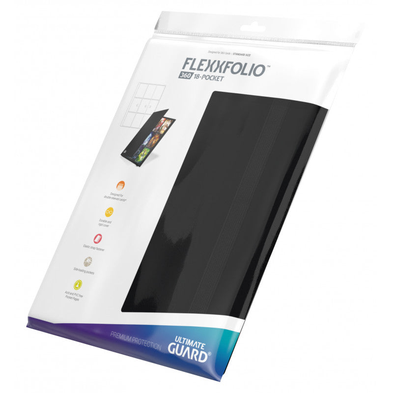 Ultimate Guard 9 pocket FleXXFolio (Black) 18 Pocket