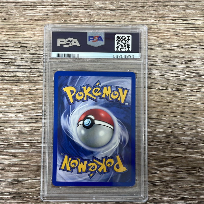 PSA 8 NM - MT - Misty 18/132 1st Edition Gym Heroes Holo Pokemon