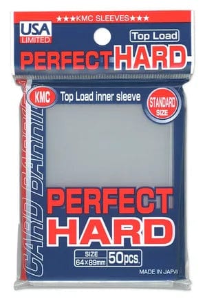 KMC Perfect Fit HARD Sleeves - Top Load