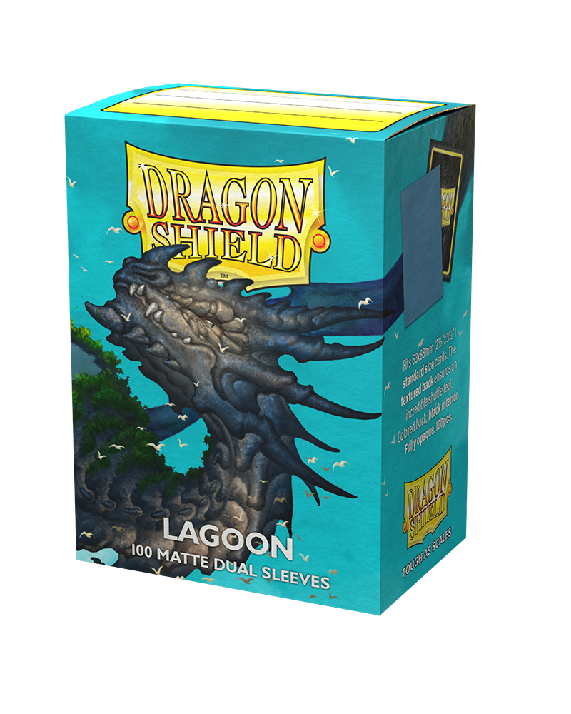Dragon Shield Standard DUAL Matte Lagoon (100ct)