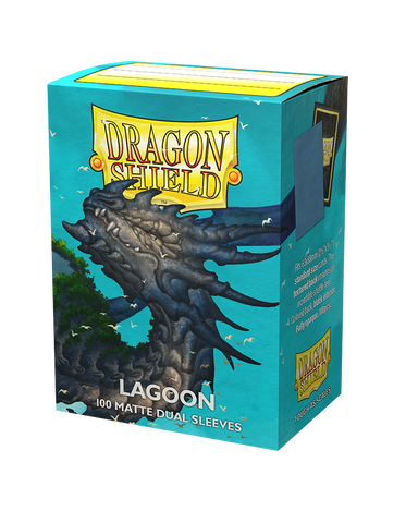 Dragon Shield Standard DUAL Matte Lagoon (100ct)