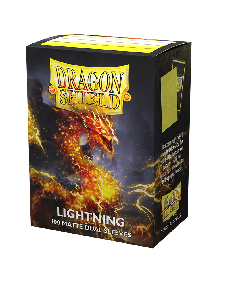 Dragon Shield Standard DUAL Matte Lightning (100ct)