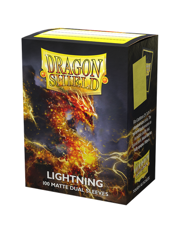 Dragon Shield Standard DUAL Matte Lightning (100ct)