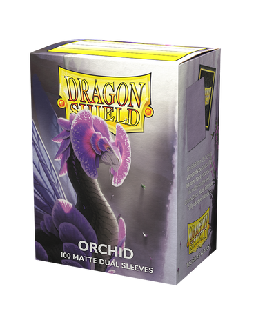 Dragon Shield Standard DUAL Matte Orchid (100ct)