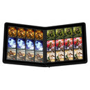Ultimate Guard Black Zipfolio Xenoskin 480 Quadrow (24 Pocket Playset Binder)