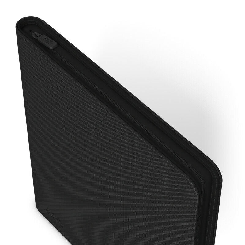Ultimate Guard Black Zipfolio Xenoskin 480 Quadrow (24 Pocket Playset Binder)