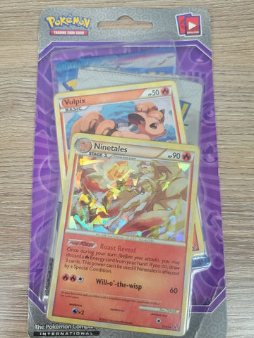 Call of Legends Blister Booster Pack + Sample Pack Ninetales Pokemon