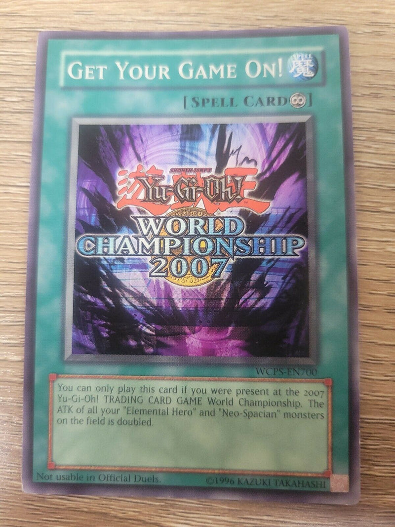 Get Your Game On! WCPS-EN700 NM Near Mint Yugioh World Championship 2007  Promo