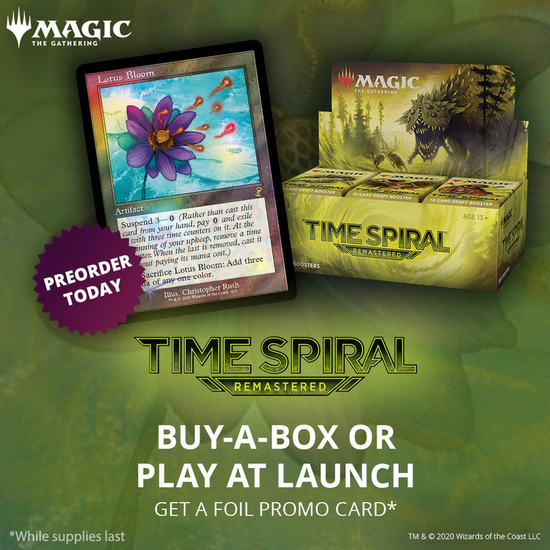 time spiral remastered booster box price Magic the Gathering apocalyptic Dominaria for some old BE Good pany Magic: The