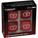 ULTRA PRO: MAGIC THE GATHERING LOYALTY DICE - [MOUNTAIN]