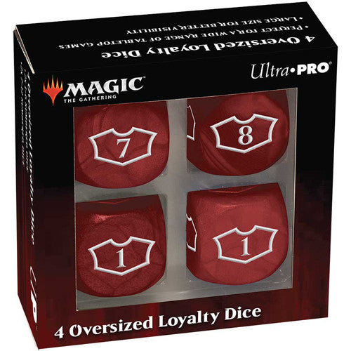 ULTRA PRO: MAGIC THE GATHERING LOYALTY DICE - [MOUNTAIN]